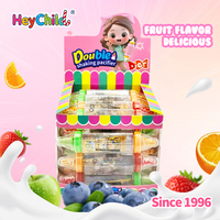 Bonbons en gros, étiquette privée personnalisée, sucettes dures aromatisées aux fruits, sucettes avec bonbons effervescents, texture moelleuse, adaptées aux enfants