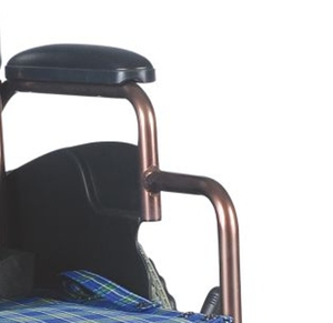 Fauteuil roulant manuel portatif léger Offres Spéciales pliable pour les soins à domicile thérapie de rééducation de voyage déambulateur - Product Image 2