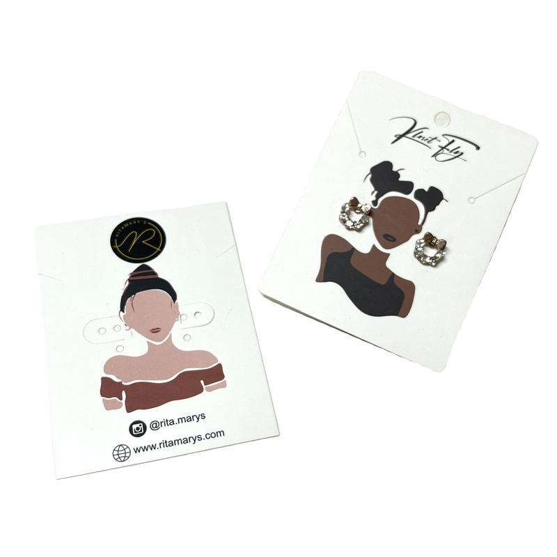 Wholesale Earring Cards Custom logo Jewelry