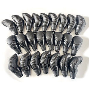 Peugeot 3008 Automatic Gear <b>Shift</b> <b>Knob</b> Carbon Fibre Ergonomic Black Gray Light Colors DZ11 Q54 - Product Image 2