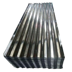 Tôle d'acier galvanisée <span class=keywords><strong>ondulée</strong></span> GB DC51D+Z 0,3 mm-0,8 mm pour toitures, murs, clôtures, auvents et logements temporaires - Product Image 1