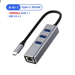 Mindpure UR002 <strong>USB</strong> 3.0 to Gigabit RJ45 <strong>Ethernet</strong> External Network <strong>Adapter</strong> HUB for <strong>MacBook</strong> XPS Surface Pro PC Laptop Wired Stock - Product Image 2