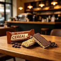 Barra de Proteína de Cereales con Coco y Chocolate, con Hojuelas de Avena, Cacao y Granos, Bocadillo Energético Masticable, Marca Privada