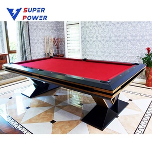 2024 precio barato popular hogar usado 7 pies 9 pies V piernas mesa <span class=keywords><strong>de</strong></span> <span class=keywords><strong>billar</strong></span> <span class=keywords><strong>de</strong></span> comedor <span class=keywords><strong>de</strong></span> madera maciza para la <span class=keywords><strong>venta</strong></span> - Product Image 6