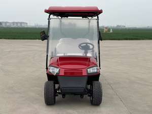 Mini voiturette de <span class=keywords><strong>golf</strong></span> électrique de luxe 4 places personnalisée de haute qualité, 4 roues avec <span class=keywords><strong>coffre</strong></span> et <span class=keywords><strong>toit</strong></span> supérieur, prix compétitif - Product Image 5