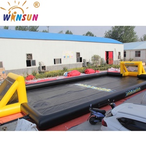 Terrain de football gonflable personnalisé WINSUN, <span class=keywords><strong>jeux</strong></span> sportifs, clôture extérieure, équipement de <span class=keywords><strong>tunnel</strong></span> de football gonflable commercial - Product Image 6