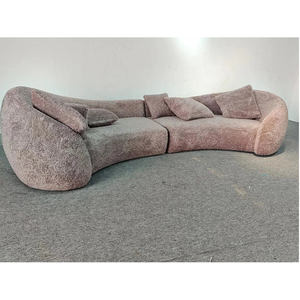 Canapés modernes en tissu au design italien récent meubles de salon pour la maison, la villa, l'hôtel et le bureau canapés tendance en forme d'<span class=keywords><strong>arc</strong></span> - Product Image 3
