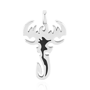 Custom Pendant Stainless Steel Scorpion Pendant for Unisex Casual <b>Party</b> <b>Animal</b> Symbol Gift Christian Religious Charm HandJewelry - Product Image 3