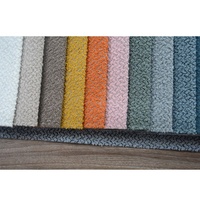 TengHui Neuerscheinung Maßgeschneiderter Farbiger Bouclé-Sofastoff 100% Polyester Weicher Teddy-Polsterstoff für Heimdekoration Taschen Flammhemmend