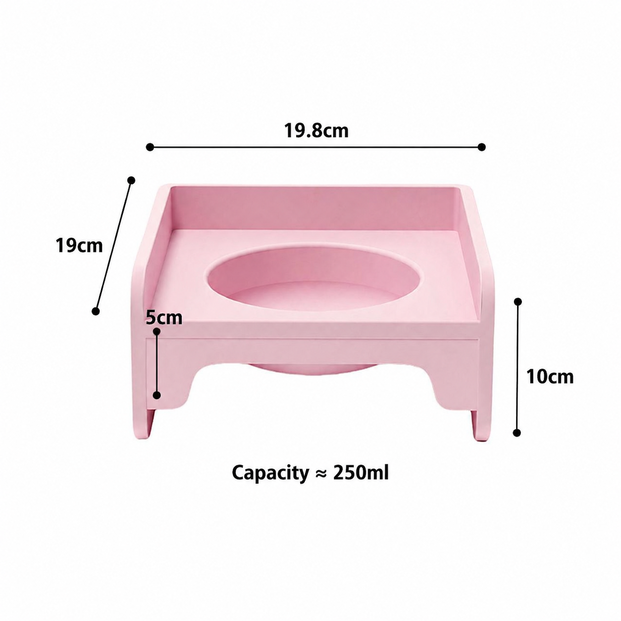 Pink-Dish rack