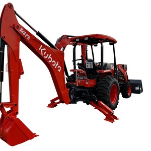 Tracteur d'occasion M62 TLB 50 CV avec chargeur frontal et pelle arrière, pour usage agricole, moteur et boîte de vitesses inclus. - Product Image 6