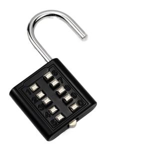 Mini cadenas à combinaison en forme de U avec clavier numérique pour porte, armoire, maison, voyage, nouvelle génération de cadenas à combinaison - Product Image 1