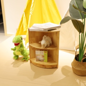 Chambre d'enfant, <span class=keywords><strong>salle</strong></span> <span class=keywords><strong>de</strong></span> <span class=keywords><strong>jeux</strong></span> multifonctionnelle, organisateur <span class=keywords><strong>de</strong></span> jouets en bois à 2 niveaux et armoire <span class=keywords><strong>de</strong></span> <span class=keywords><strong>rangement</strong></span> pour bébé - Product Image 2