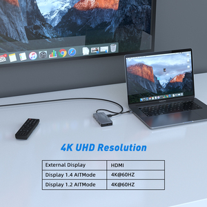 11 Trong 1 USB C HUB HDMI 4K60Hz USB 3.0 5Gbps Pd100W Nhanh Chóng Sạc USB 3.0 Giao Diện Loại C Docking Station - Product Image 4