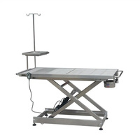 Longermay Vet Table de chirurgie électrique Opération Table d'opération vétérinaire Pet Chien Chat Table de marié chirurgicale