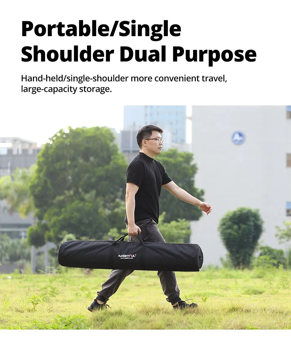 Padded Tripod Carrying Bag Heavy Duty Photographic Tripod Carrying Case With Shoulder Strap And