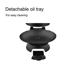 Nuova Piastra Elettrica a Infrarossi 1390W 220V <span class=keywords><strong>per</strong></span> <span class=keywords><strong>Barbecue</strong></span> Senza Fumo da Interno - Product Image 4