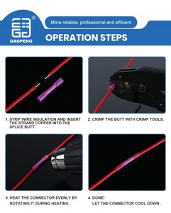 موصلات قابلة للفك الحراري مقاس 26-10 متوفرة بـ 5 ألوان موصلات أسلاك قابلة للفك الحراري ذات مظهر عازل موصلات أسلاك قابلة للفك بحري - Product Image 3