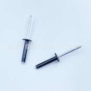 Remache ciego negro Shuangxuan de 4.8mm, 25mm, 12mm, tipo abierto para aluminio y hierro - Product Image 3