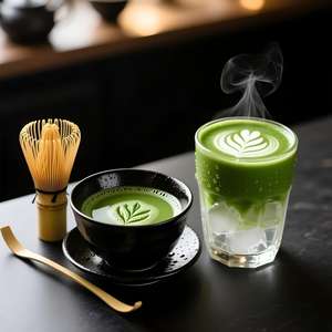 Matcha culinario chino 1000g, grado alimenticio, para todas las estaciones, té verde en polvo de grado culinario para pasteles, helados y fábricas de alimentos. - Product Image 2