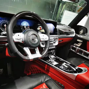 Kit de mise à niveau de l'intérieur du siège Aero en cuir de luxe 2025, écran LCD du tableau de bord, <span class=keywords><strong>volant</strong></span> pour <span class=keywords><strong>Mercedes</strong></span> Benz Classe G G Wagon W463 - Product Image 1