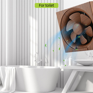 Ventilateur d'extraction carré intelligent SEICOI sur mesure avec volet pour salle de bain - Product Image 5