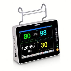 Monitor veterinario portátil con batería recargable para cuidado crítico de animales y monitor de ECG para cirugía - Product Image 1