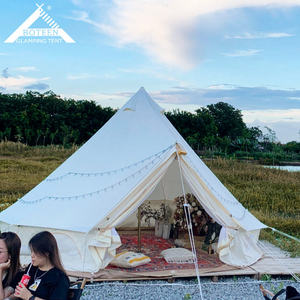 Tente <span class=keywords><strong>Tipi</strong></span> Oxford d'extérieur pour l'hiver, confortable, type yourte, pour le glamping et les aventures hivernales en plein air, tente de camping - Product Image 1