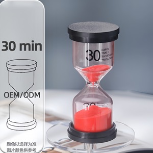 Design moderno all'ingrosso 1/3/5/<span class=keywords><strong>10</strong></span>/15/30 minuti Set <span class=keywords><strong>Timer</strong></span> di sabbia clessidra per bambini gioco <span class=keywords><strong>Timer</strong></span> pacchetto di 6 pezzi per le occasioni di matrimonio - Product Image 5