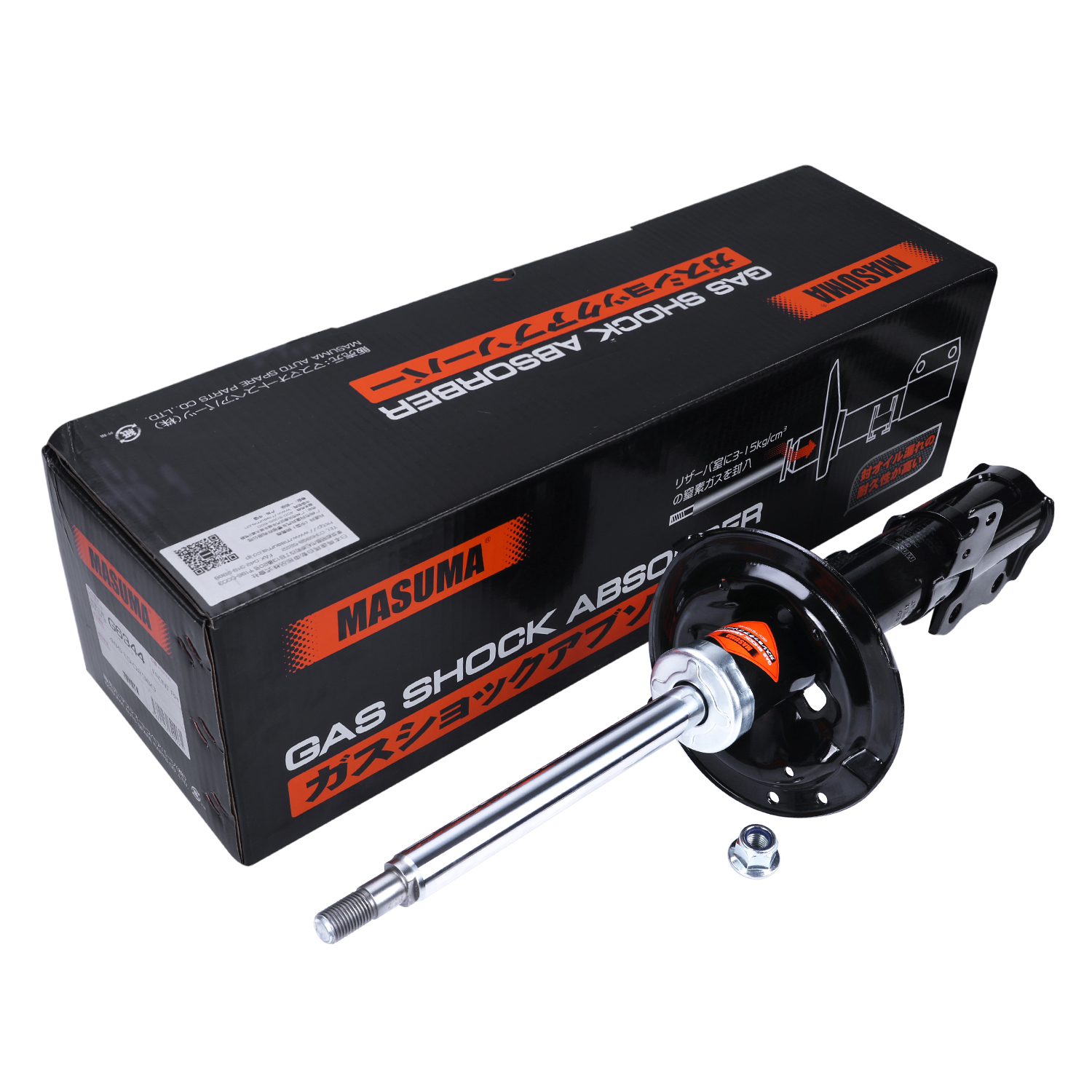 キリマン G6344 MASUMA Japan KYB Shock Absorber - 334323 for Toyota