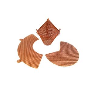 Filtre à mailles en fibre de verre personnalisé en forme de chapeau résistant aux hautes températures à <span class=keywords><strong>prix</strong></span> d'usine - Product Image 1