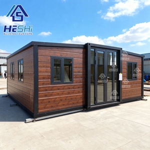Maison préfabriquée extensible en conteneur de 20 pieds et 40 pieds, maison préfabriquée extérieure, appartement pour grand-mère avec 2, 4 ou 5 chambres - Product Image 2