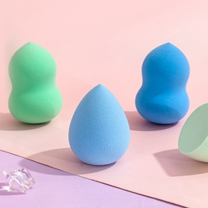 Nouvelle éponge de maquillage colorée sans latex en polyuréthane pour le visage, le fond de teint et les cosmétiques – Vente en gros - Product Image 4