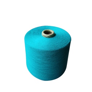21S 100% Dope Teint Filé Polyester Recyclé Fil À Tricoter 100% Matériau Recyclé Avec Des Couleurs Vibrantes - Product Image 1