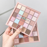 Großhandel 25 Farbe Matt Lidschatten Schweiß feste Lidschatten-Palette Hochwertige Private Label Pigmentierte Lidschatten-Palette