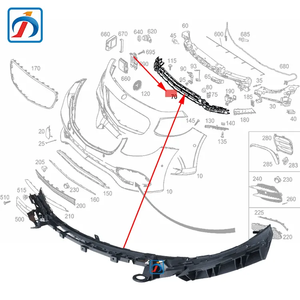 Nouvelle barre de renfort intérieure noire pour pare-chocs avant 2138852500gc en plastique pour <span class=keywords><strong>Mercedes</strong></span>-Benz E400 E300 W213 100% - Product Image 3