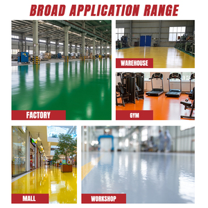 MANZZ Revêtement de sol en polyuréthane résistant aux intempéries Peinture de sol en PU protégée contre les UV <span class=keywords><strong>pour</strong></span> parking extérieur et place ouverte - Product Image 3