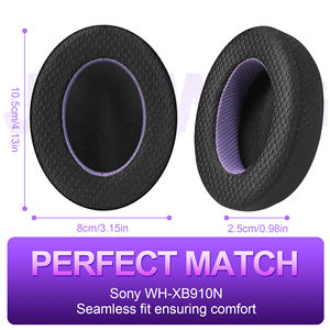 غطاء سماعة رأس لسوني سماعة رأس Xb910n غطاء رأس إسفنجة لاسلكية بلوتوث PadHeadphones وسادات أذن رغوة الذاكرة - Product Image 4