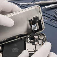 Vente en gros usine pour iPhone 16 Pro : Écran OLED souple 90Hz avec numériseur tactile et circuit intégré (CI) inclus