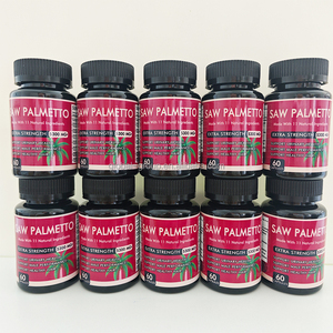 Etichetta personalizzata sega Palmetto capsule in polvere per la salute della prostata capelli integratore per la crescita di Saw Palmetto capsule - Product Image 4