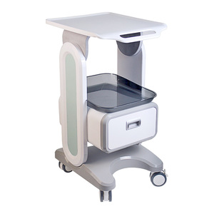 Chariot de rangement mobile professionnel multifonctionnel en acier inoxydable CT-01 pour équipement de beauté et soins de la peau avec verrouillage - Product Image 4