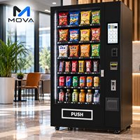 Kiosque de vente au détail à écran tactile pour aliments et boissons emballés, distributeurs automatiques Alibaba, vente en gros OEM ODM