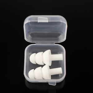 Tapones para los oídos de natación de silicona impermeables para adultos Tipo de gafas de carreras Mantener el agua fuera de la oreja para hombres y mujeres - Product Image 2