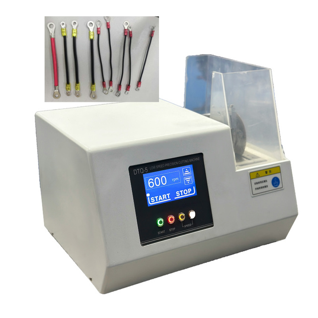 Cross-section detector Harness profile analysis test Porosity analysis Metallographic sample preparation and cutting machine