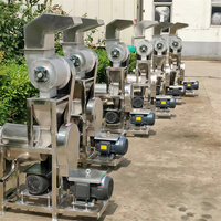 Commerciële, zeer stijve roestvrijstalen schroefpers sapcentrifuge met 1500W motor voor gebruik op kokosnoot- en fruitplantages