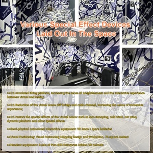 Arena de Juegos XR Interactiva, Sala de <span class=keywords><strong>Escape</strong></span> Inmersiva con Movimiento Libre, Máquina de Juegos de Misterio y Asesinato de Pubg, Sala de Batalla de Realidad Virtual para 8 Jugadores - Product Image 4