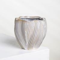 YUANWANG vas keramik pot bunga minimalis Modern grosir pot tanaman pot bunga keramik ornamen taman