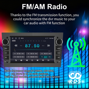 7 inch IPS màn hình <span class=keywords><strong>c</strong></span>ảm ứng 2DIN Android đài phát thanh xe 2 + 16GB Bảng điều khiển đ<span class=keywords><strong>a</strong></span> phương tiện cho xe DVD Player Stereo BT WIFI GPS navigation Opel - Product Image 4