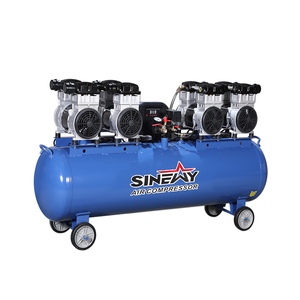 Sinewy <span class=keywords><strong>May</strong></span> Nen Khi 380V 220V 6Kw 8Hp 150 litres compresseur d'air de peinture à piston dentaire sans huile haute pression - Product Image 2