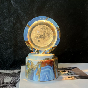 High Quality <strong>Crystal</strong> <strong>Ball</strong> Souvenir Gifts <strong>Crystal</strong> <strong>Ball</strong> 3D <strong>Inside</strong> Carving Home Small Night Light - Product Image 6